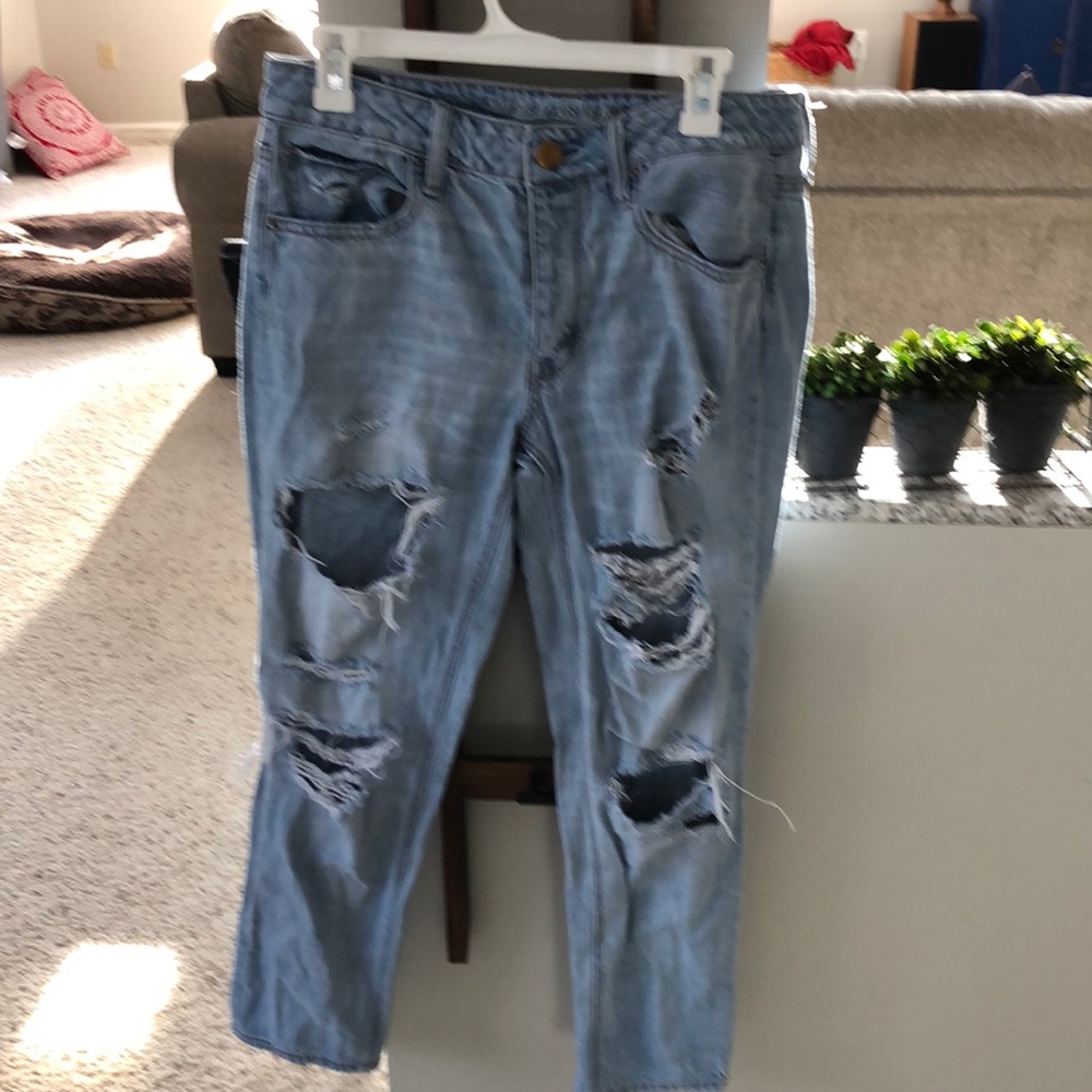 Hug waisted jeans